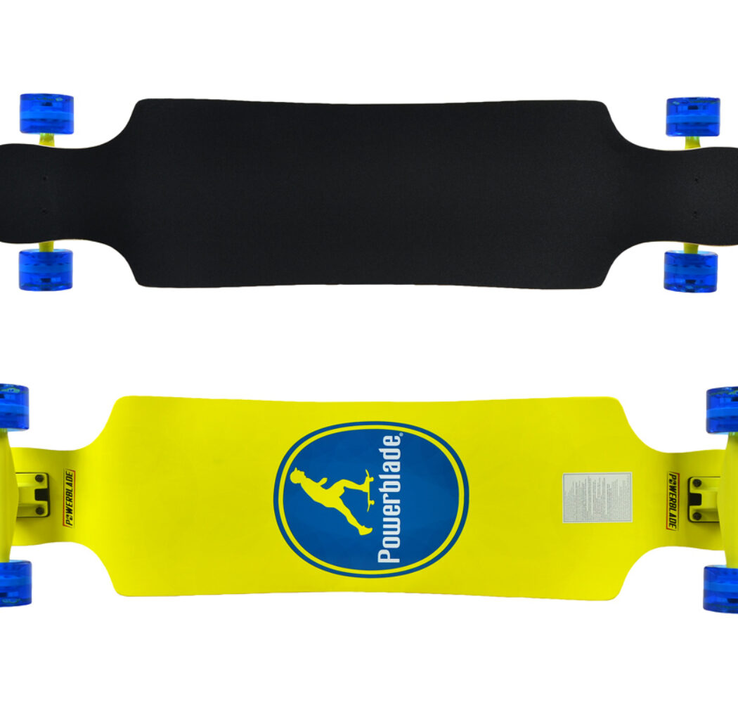 DESKOROLKA POWERBLADE LONGBOARD żółta /338207