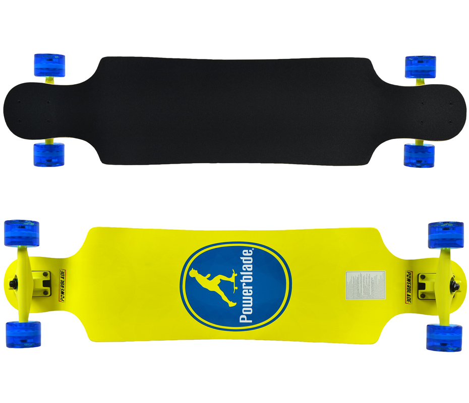 DESKOROLKA POWERBLADE LONGBOARD żółta /338207