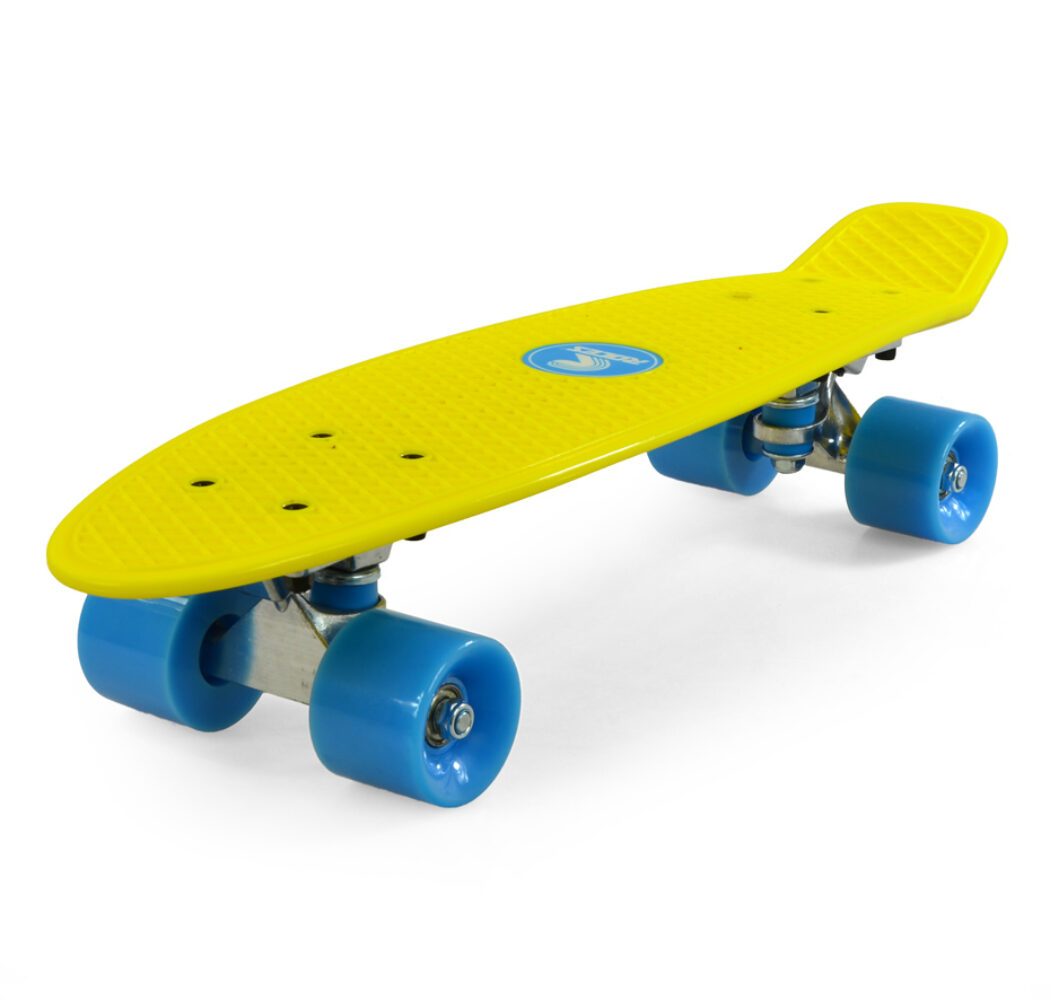 DESKOROLKA ROCES MINICRUISER 1 żółto-j.niebieski 30604 02