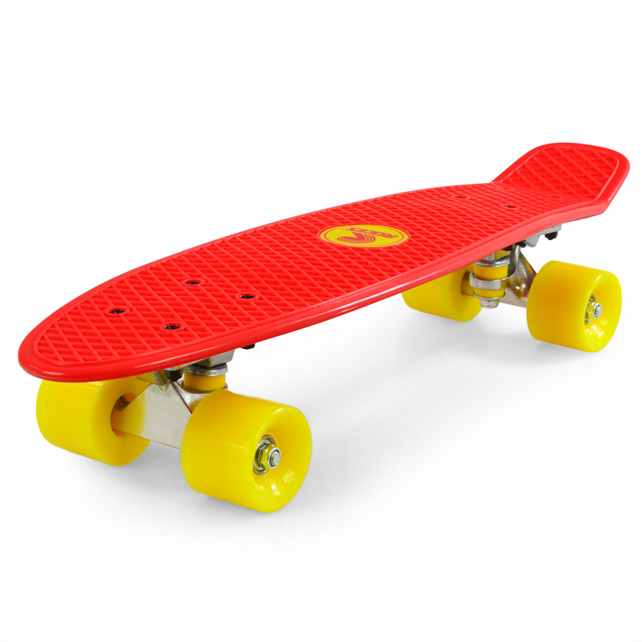 DESKOROLKA ROCES MINICRUISER 1 czerwono-żółty 30604 03