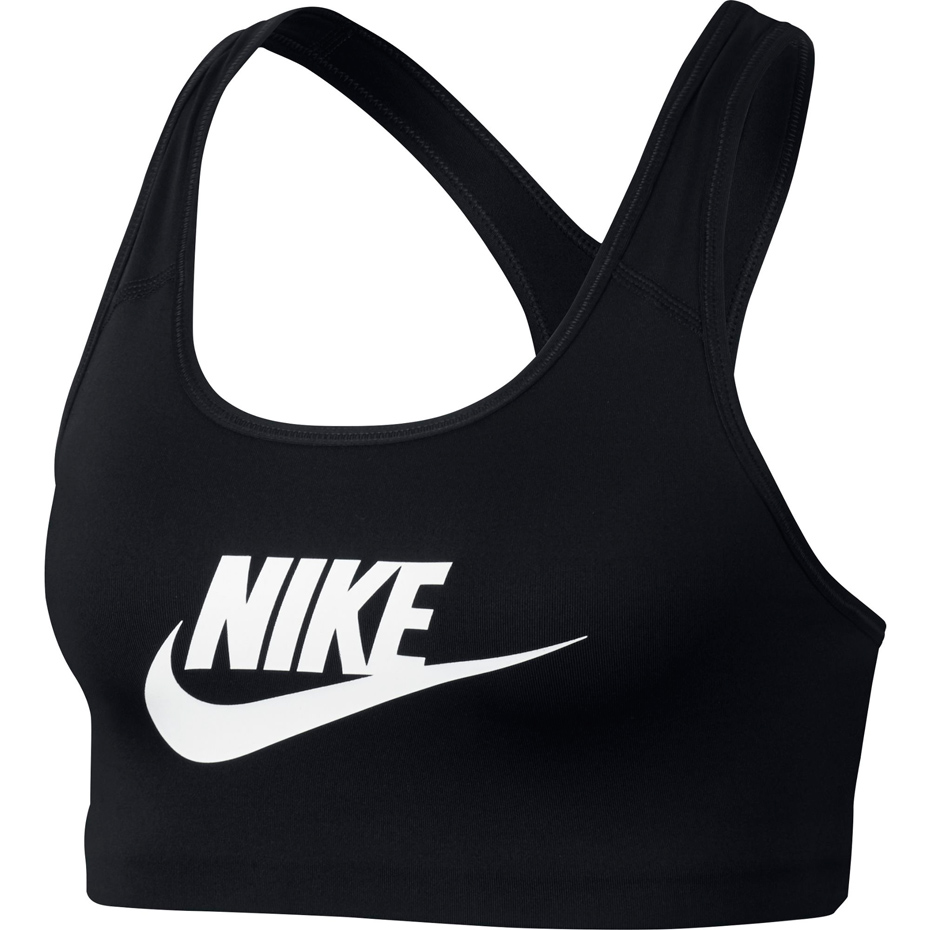 Stanik sportowy Nike Futura Swoosh czarny 899370 010