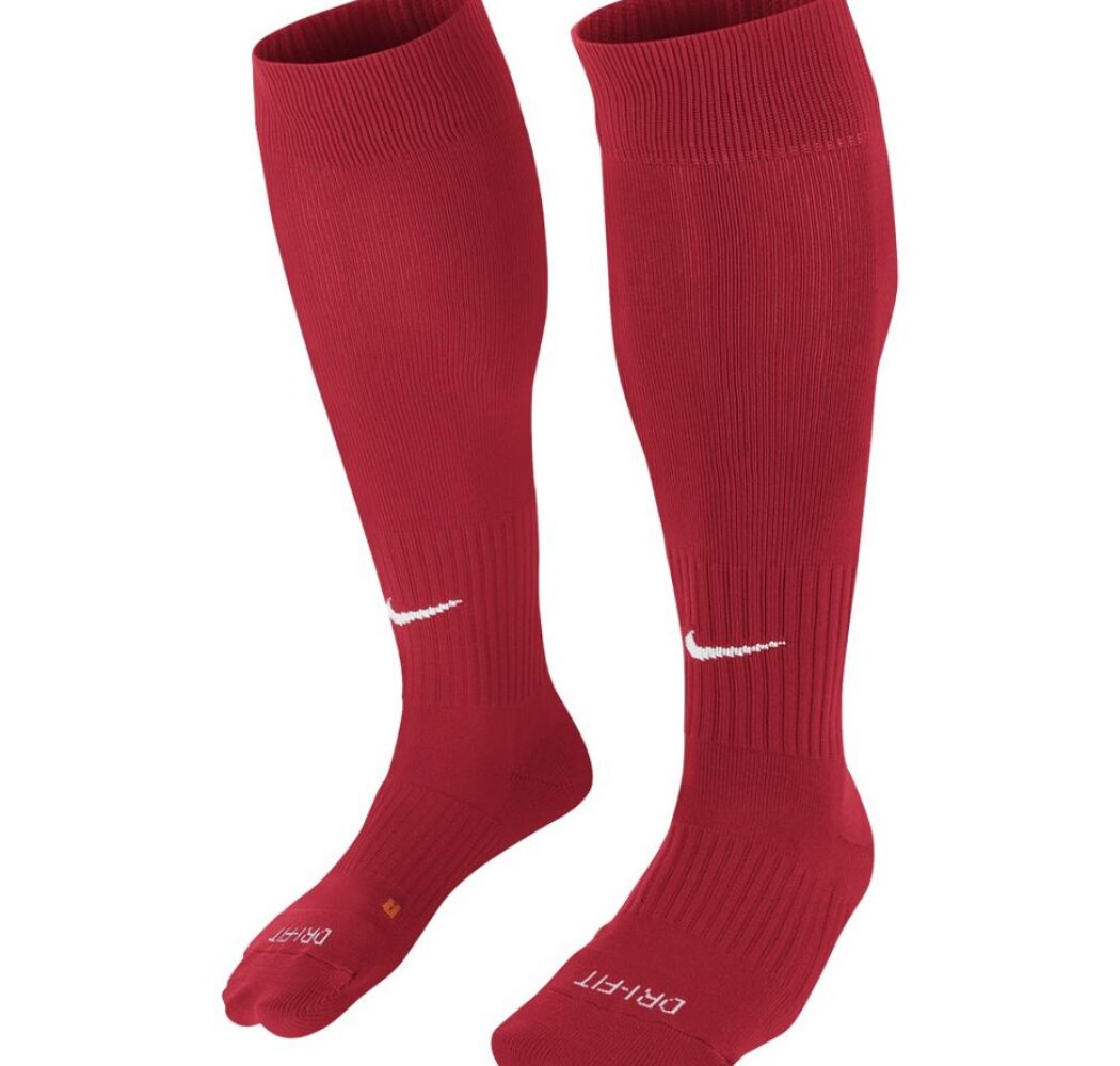 Getry piłkarskie Nike Classic II Cush OTC czerwone SX5728 648