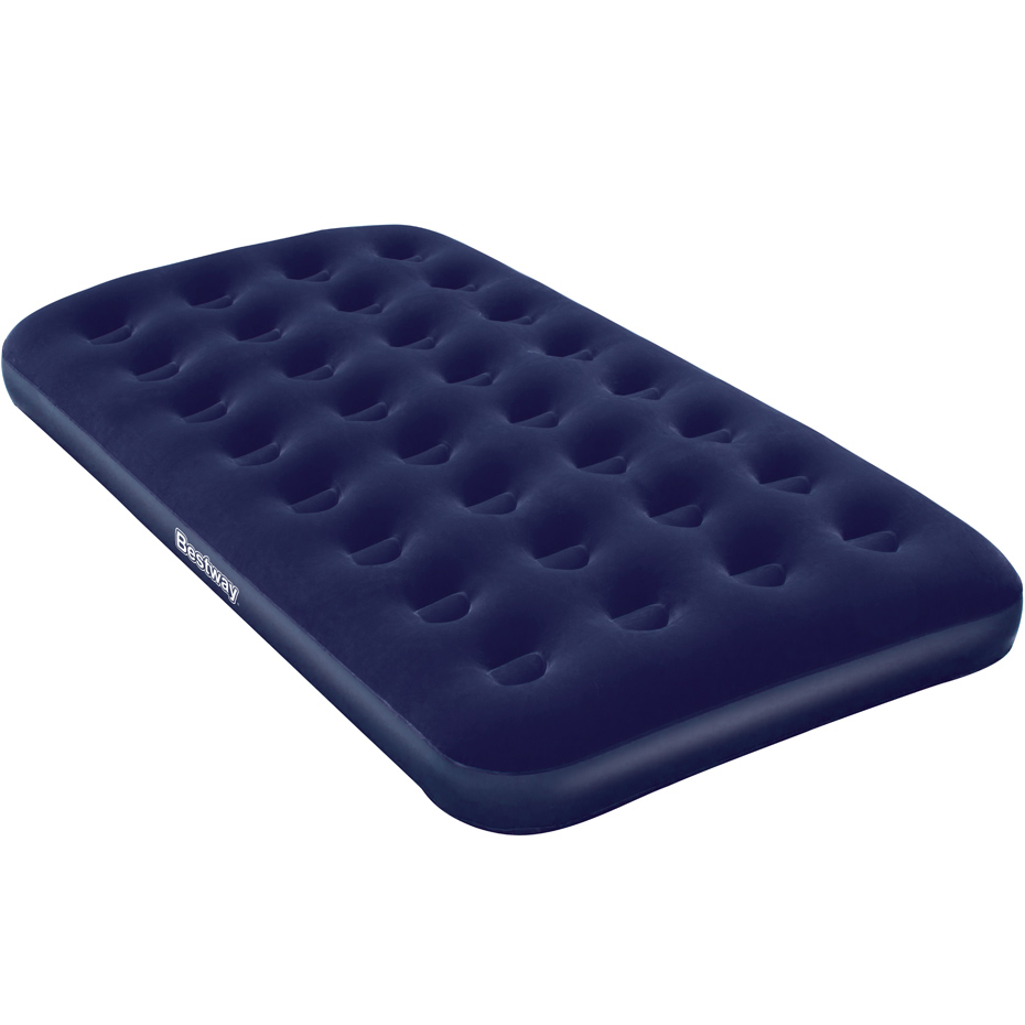 Materac welurowy dwuosobowy Bestway Double 188x99x22cm granatowy 67001 6195