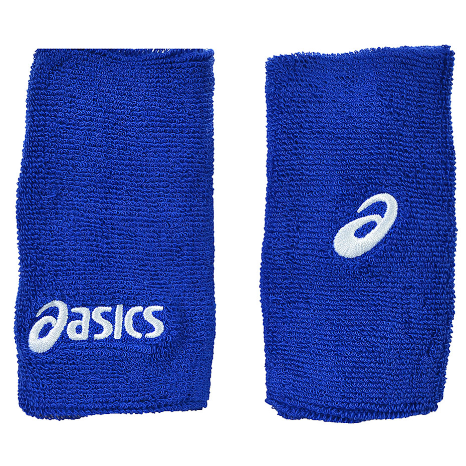 FROTKA NA RĘKĘ ASICS DOUBLE WRISTBAND UNI niebieska /2szt/ 592522 8107