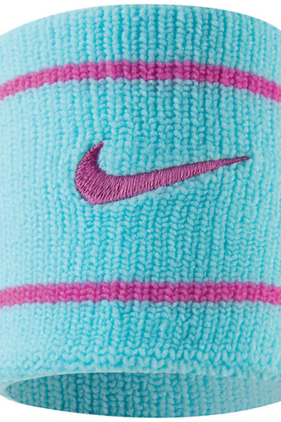 FROTKA NA RĘKĘ NIKE DRI-FIT WRISTBAND błękitno/różowa /2szt/ NNA8465