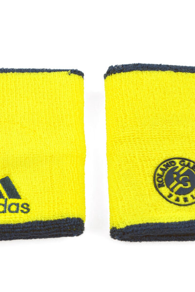 FROTKA NA RĘKĘ adidas TENNIS RG WRISTBAND L żółto/granatowa OSFM /2szt/ /Z27394
