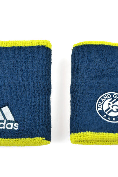 FROTKA NA RĘKĘ adidas TENNIS RG WRISTBAND L granatowo/żółta OSFM /2szt/ /Z27393