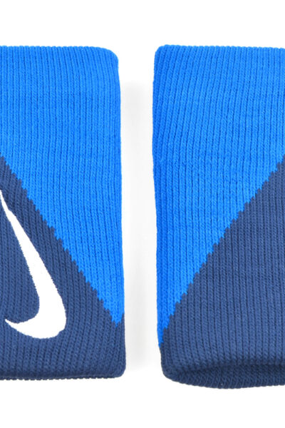 FORTKA NA RĘKĘ SZEROKA NIKE DIGONAL DOUBLEWIDE granatowo/niebieska/2szt/ NNNC1441