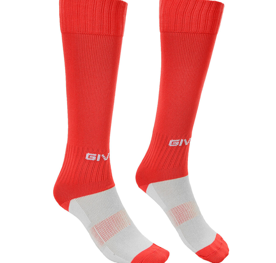 Getry piłkarskie Givova Calcio czerwone C001 0012