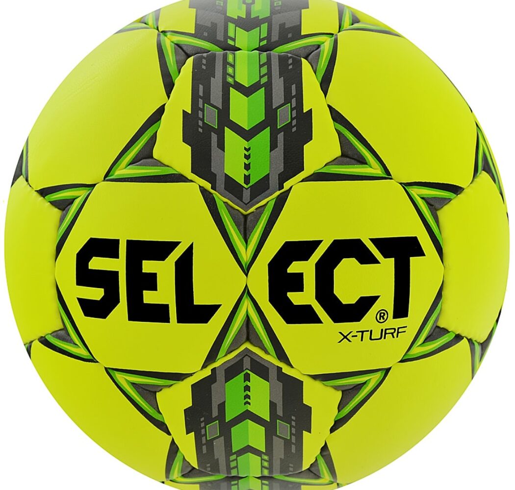 Piłka nożna Select X-Turf żółto-zielona
