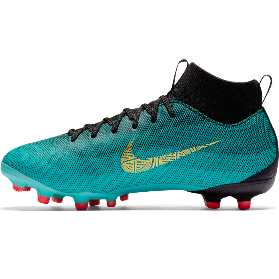 Buty piłkarskie Nike Mercurial Superfly 6 Academy GS CR7 MG JR AJ3111 390 - obrazek 2