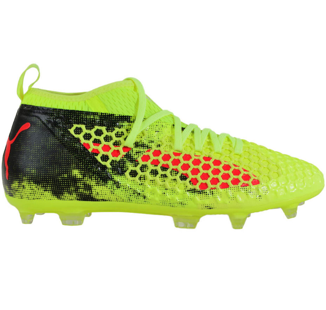 Buty piłkarskie Puma Future 18.2 Netfit FG AG Fizzy 104321 01