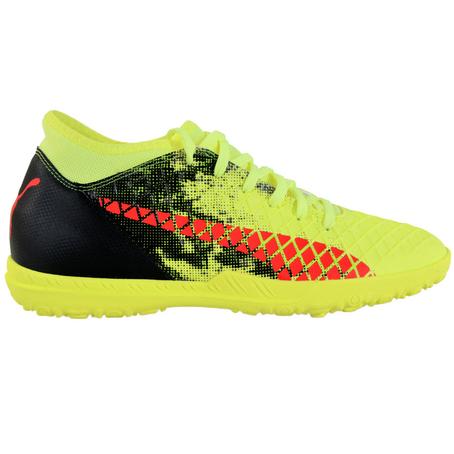 Buty piłkarskie Puma Future 18.4 TT żółto-czarne 104339 01