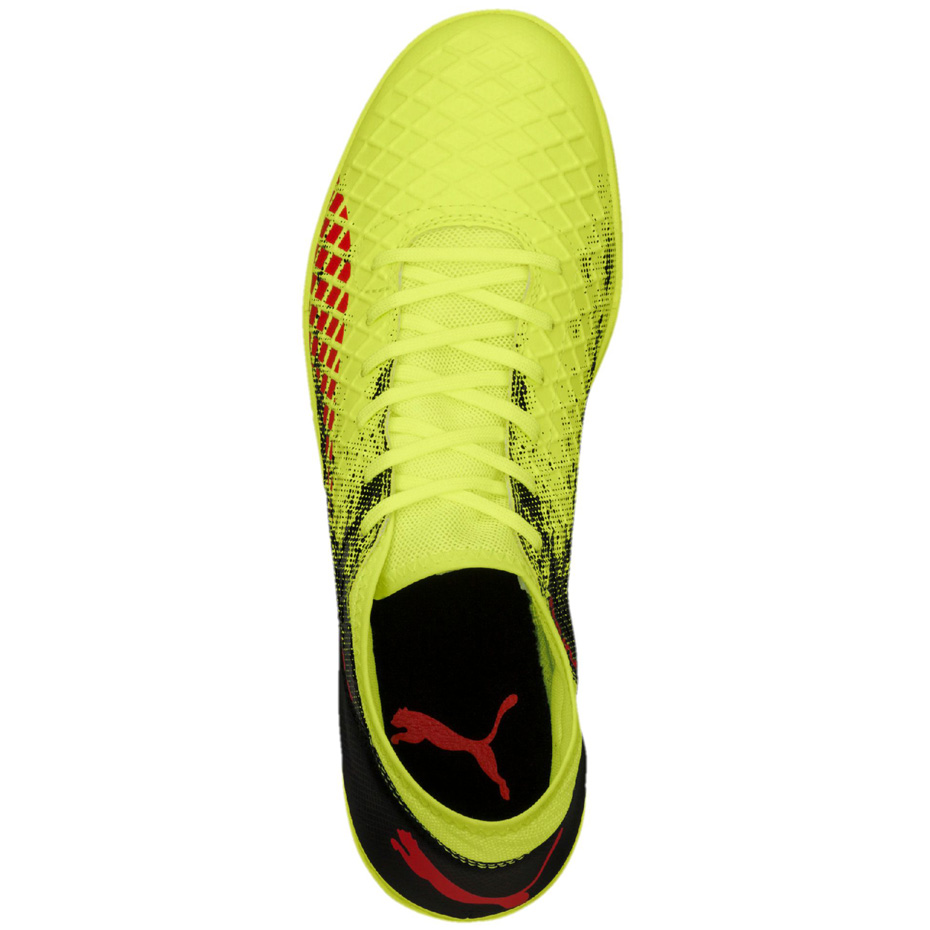 Buty piłkarskie Puma Future 18.4 TT żółto-czarne 104339 01 - obrazek 4