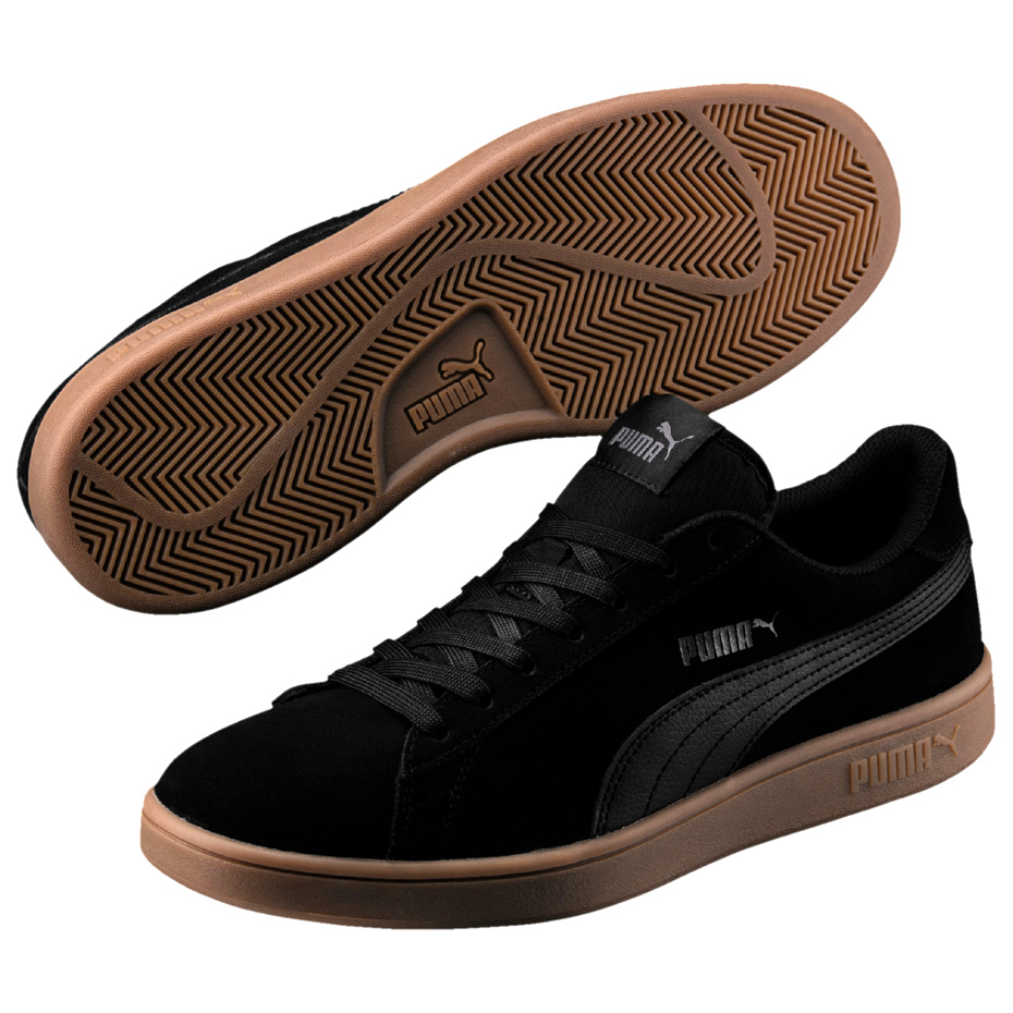 Buty męskie Puma Smash V2 czarne 364989 15 - obrazek 2