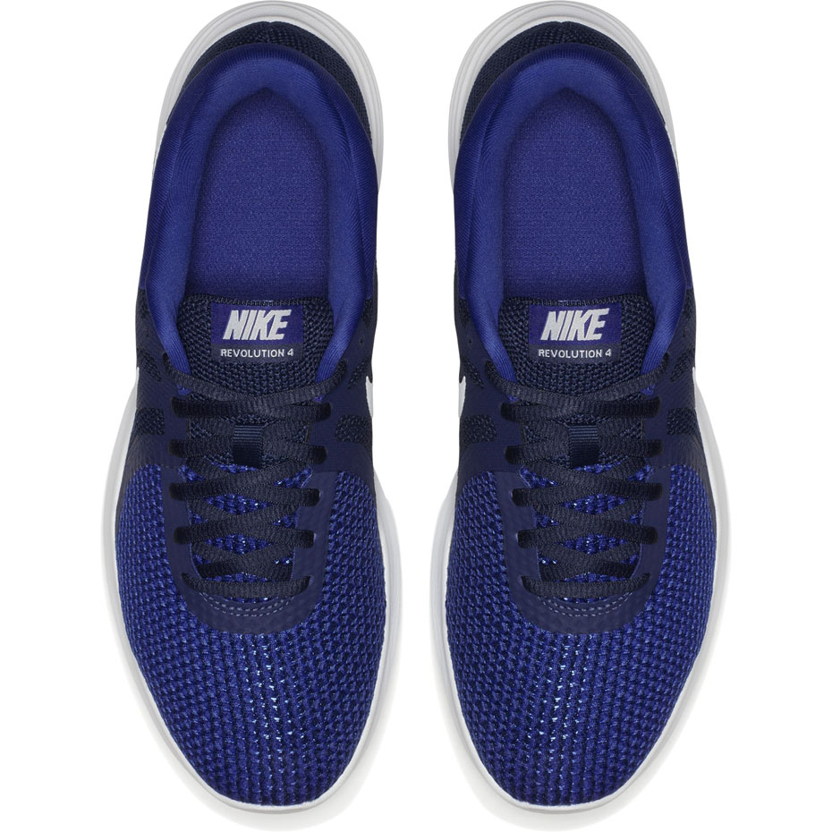 Buty męskie do biegania Nike Revolution 4 EU niebieskie AJ3490 414 - obrazek 2