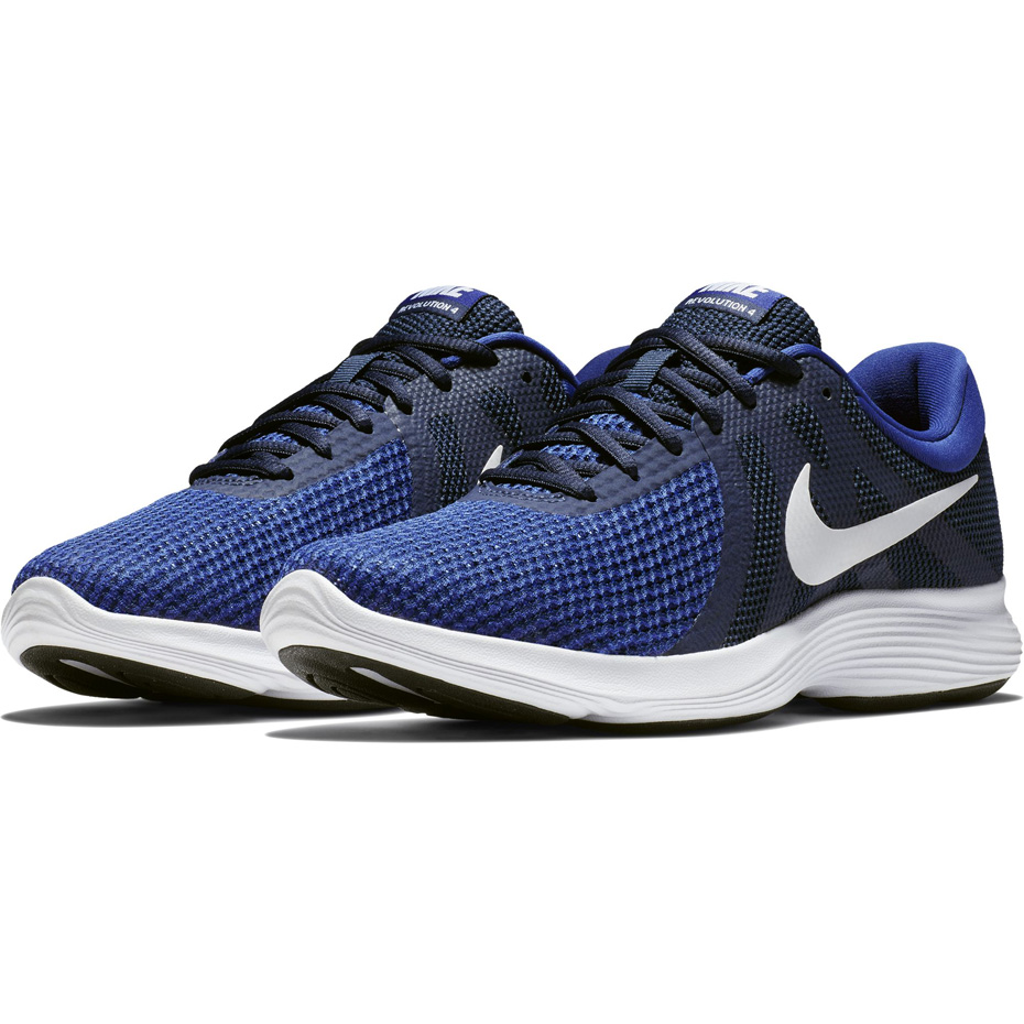 Buty męskie do biegania Nike Revolution 4 EU niebieskie AJ3490 414 - obrazek 4