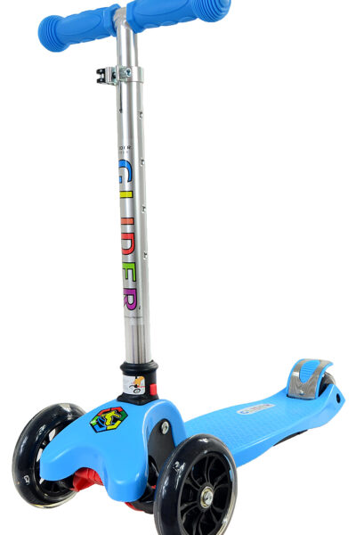 HULAJNOGA TRÓJKOŁOWA SMJ RS GLIDER niebieska