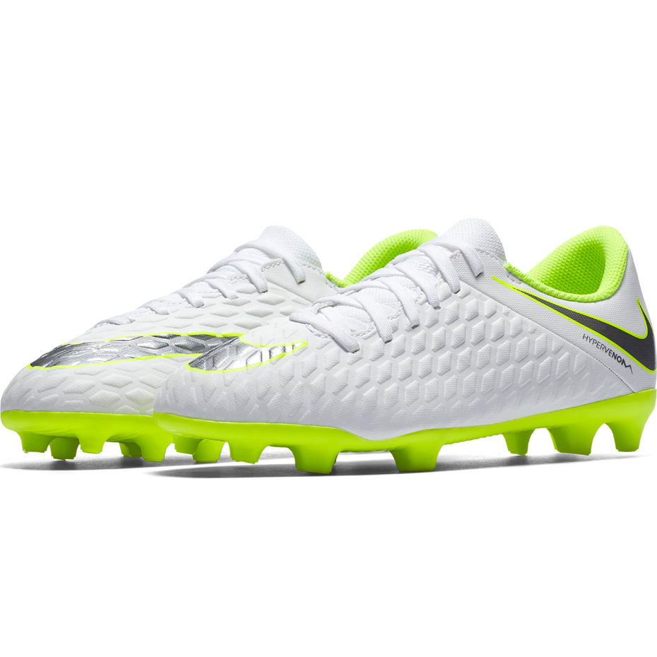 Buty piłkarskie Nike Hypervenom 3 Club FG JR AJ4146 107 - obrazek 5