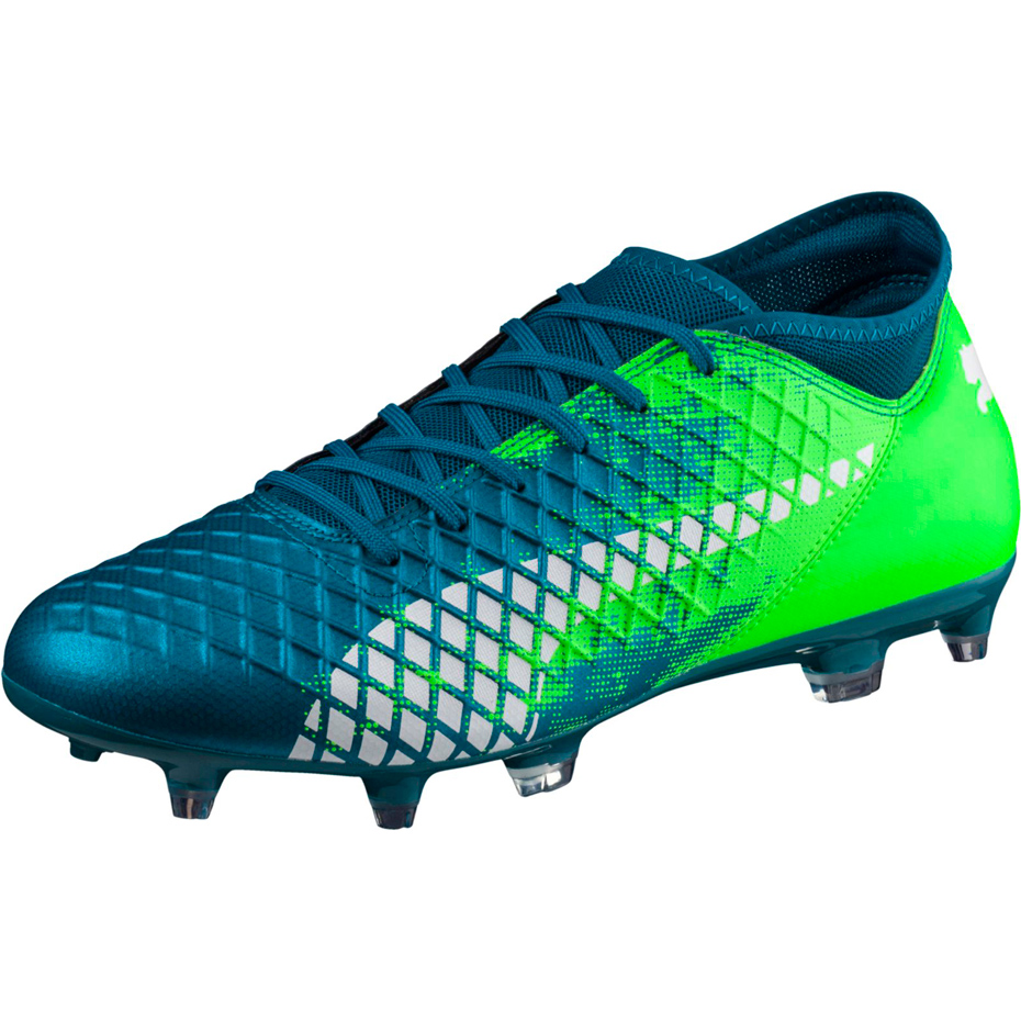 Buty piłkarskie Puma Future 18.4 FG AG Deep Lagoon 104344 03 - obrazek 3
