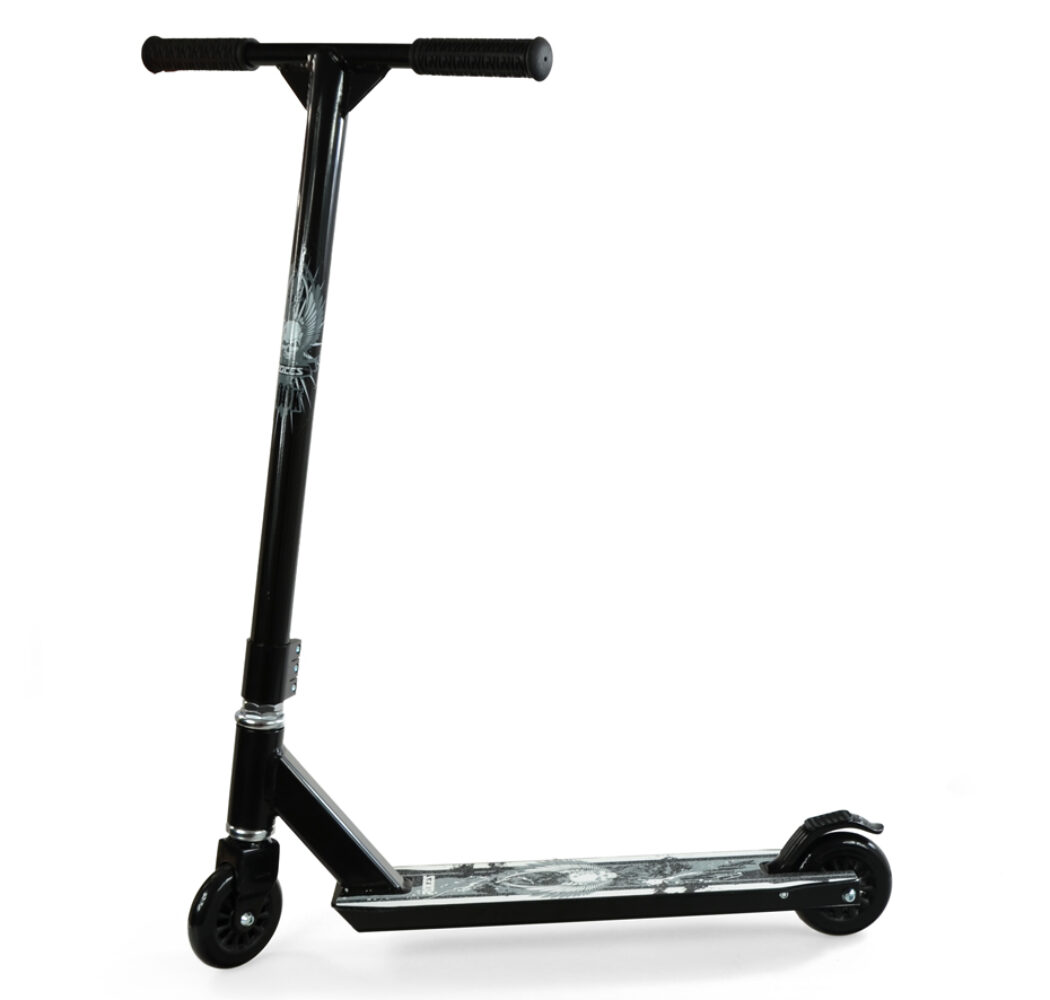 HULAJNOGA ROCES ALU 100mm KOOK czarno-szary