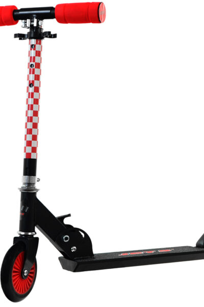 HULAJNOGA JET-5 ALU 120mm czarno-czerwona 76126