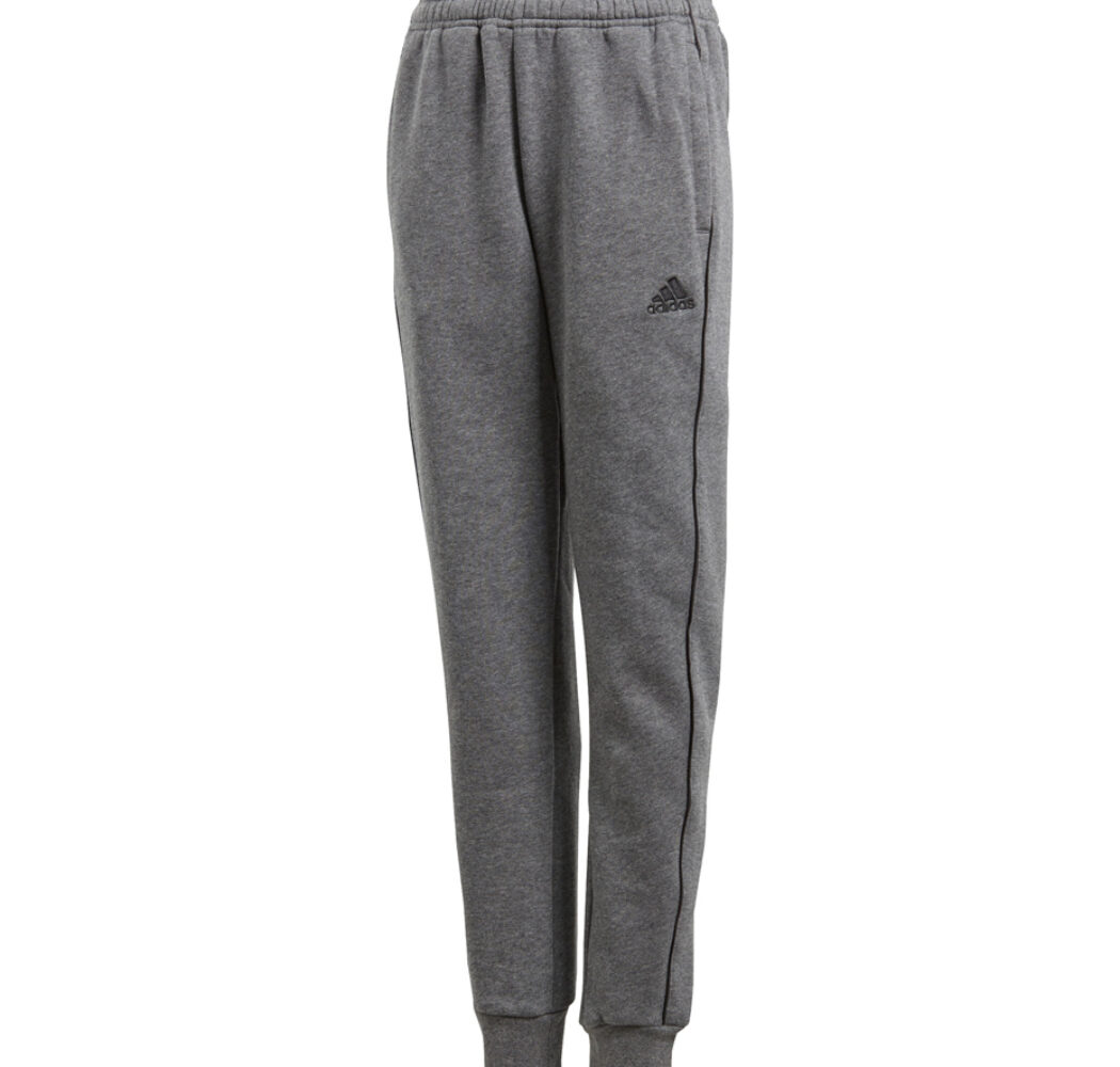 Spodnie dla dzieci adidas Core 18 Sweat JUNIOR szare CV3957