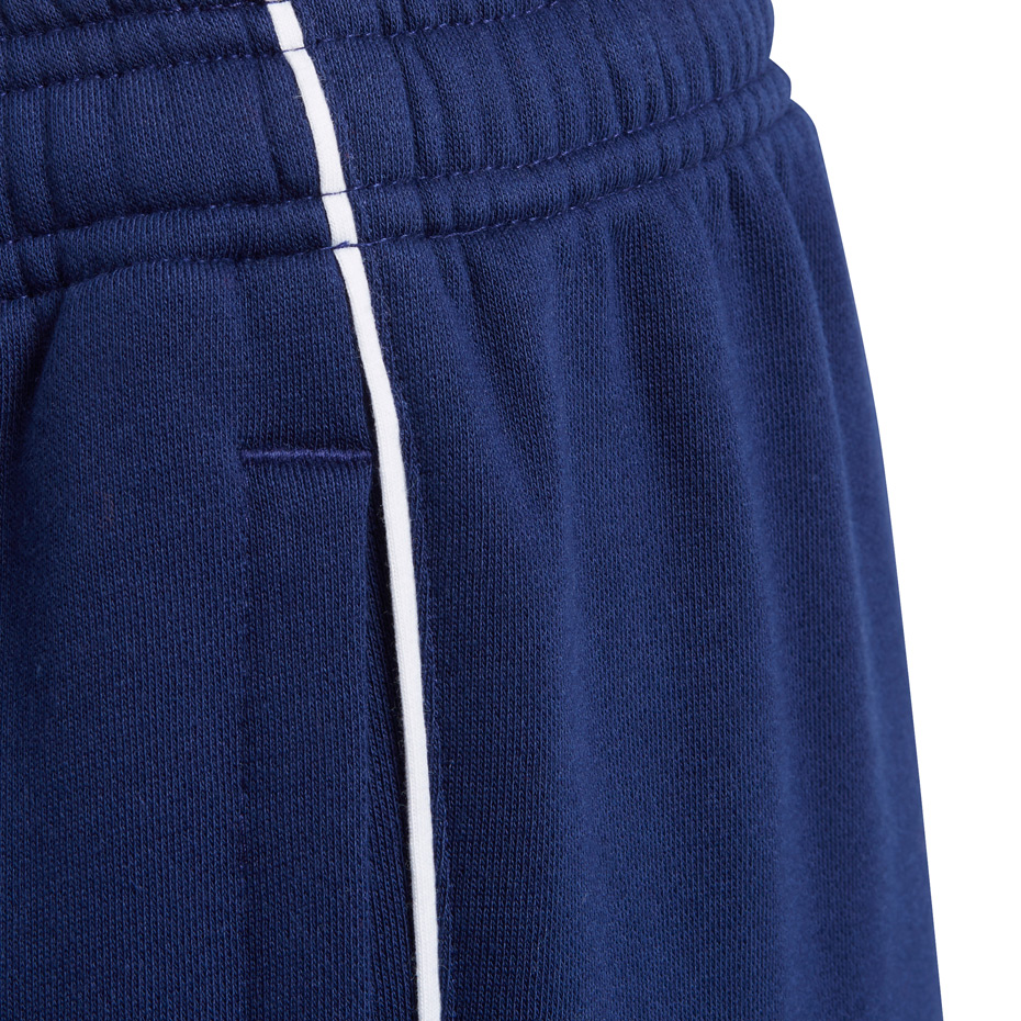 Spodnie dla dzieci adidas Core 18 Sweat JUNIOR granatowe CV3958 - obrazek 3