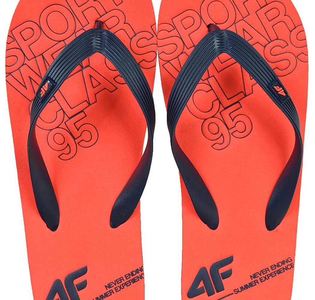 KLAPKI 4F KLM300X czerwone