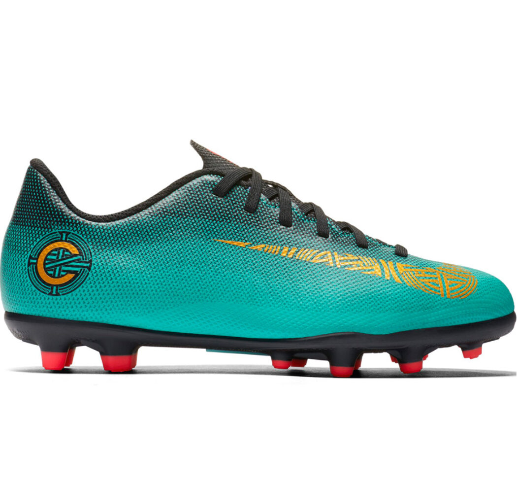 Buty piłkarskie Nike Mercurial Vapor 12 Club GS CR7 FG/MG JR AJ3095 390