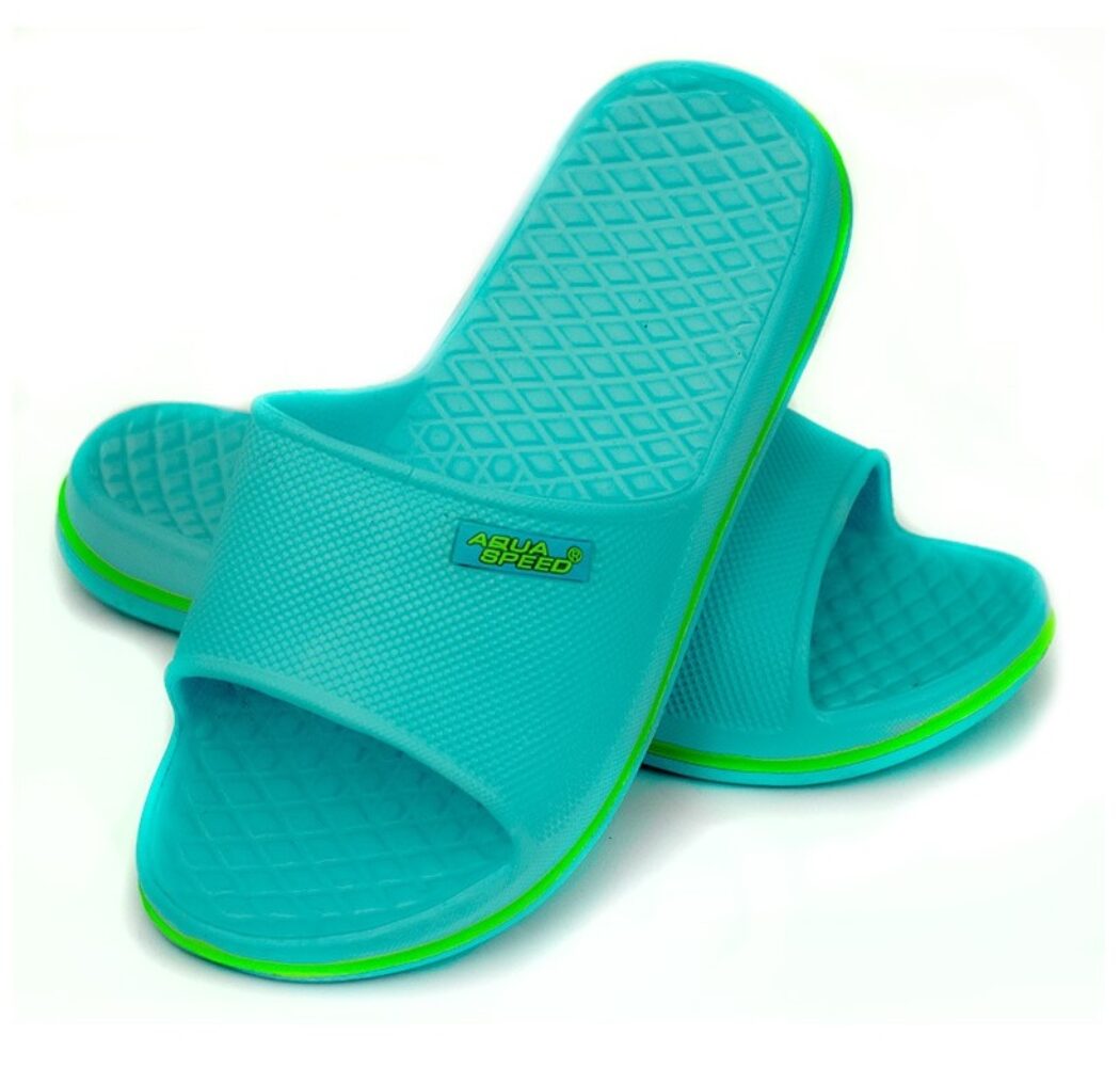 Klapki Aqua-Speed Cordoba niebieskie 02 494