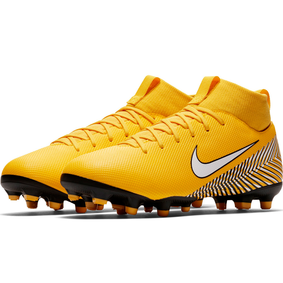Buty piłkarskie Nike Mercurial Superfly 6 Academy Neymar FG/MG JR AO2895 710 - obrazek 4