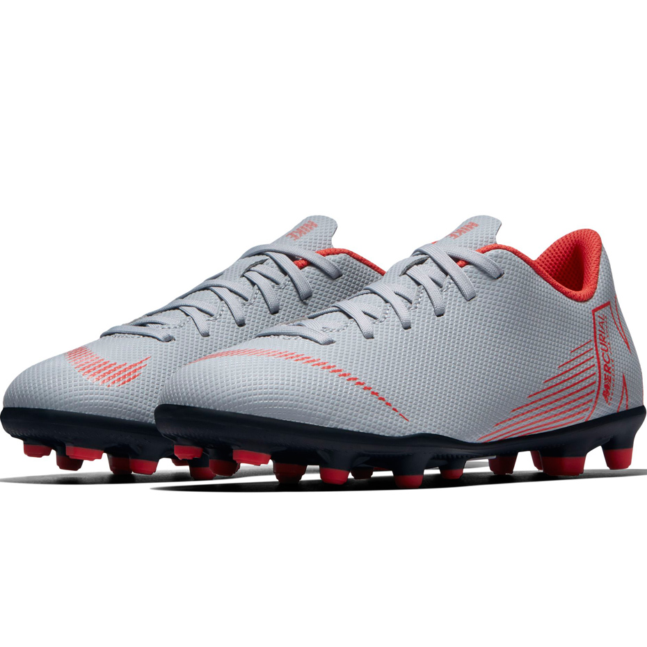 Buty piłkarskie Nike Mercurial Vapor 12 Club MG JR AH7350 060 - obrazek 4