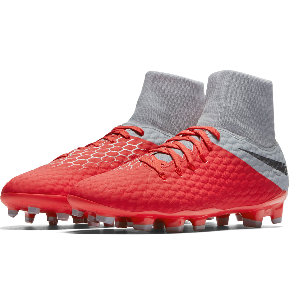 Buty piłkarskie Nike Hypervenom 3 Academy DF FG AQ9217 600 - obrazek 4