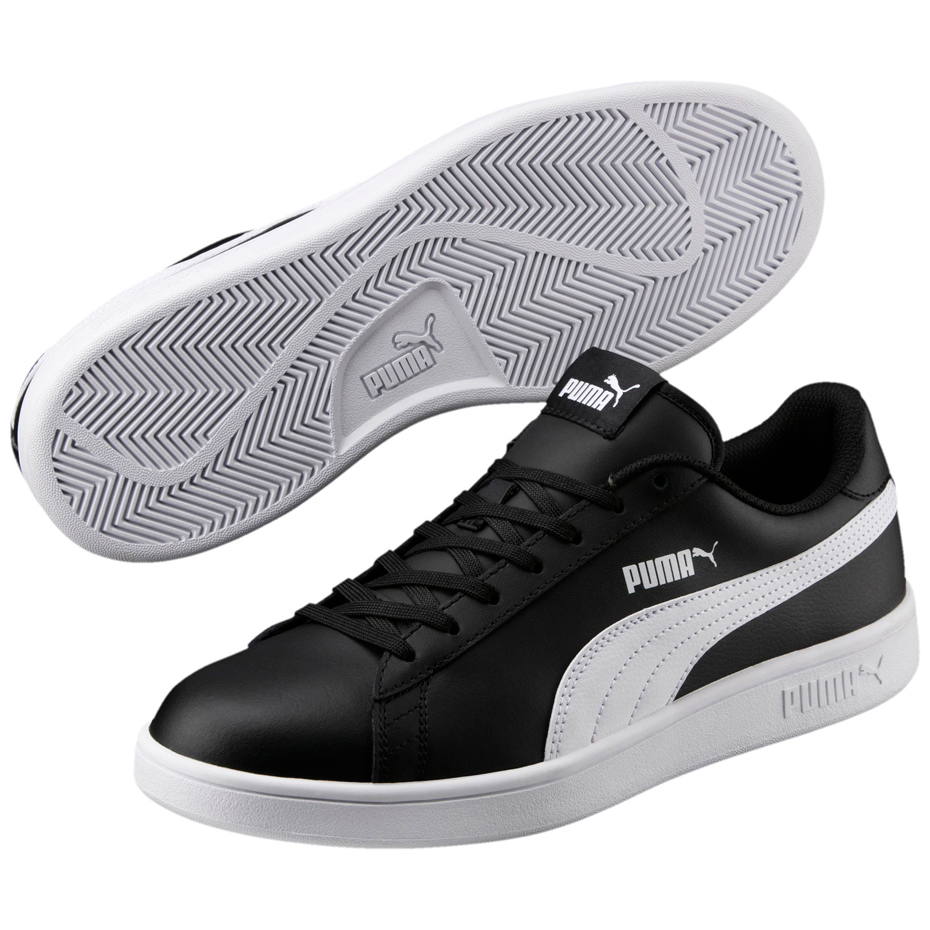 Buty męskie Puma Smash v2 L czarne 365215 04 - obrazek 5