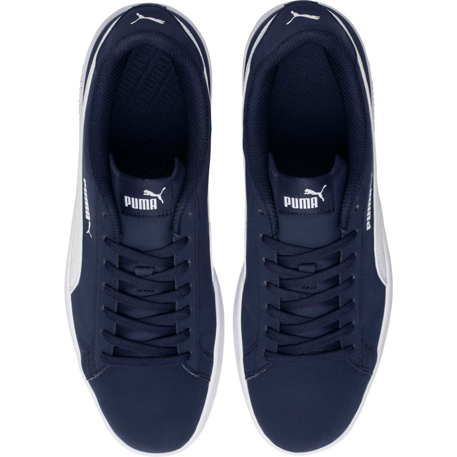 Buty męskie Puma Smash v2 Buck niebieskie 365160 09 - obrazek 2