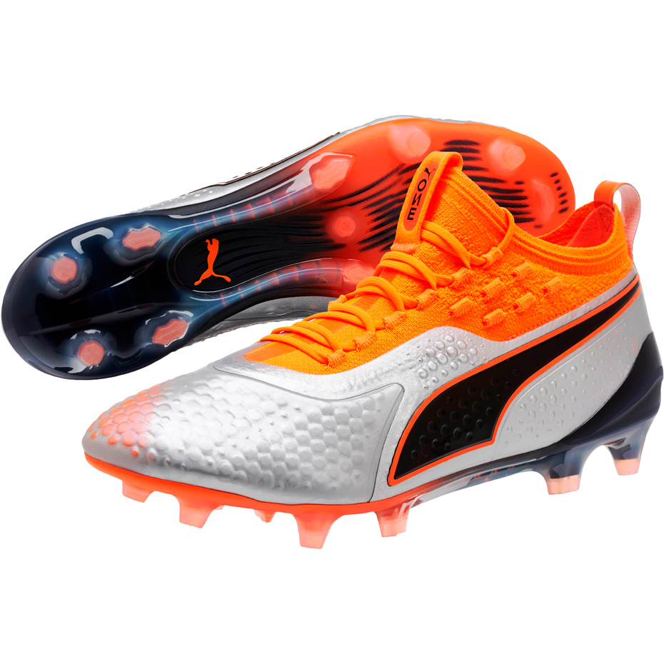 Buty piłkarskie Puma One 1 Syn FG AG 104722 01 - obrazek 5