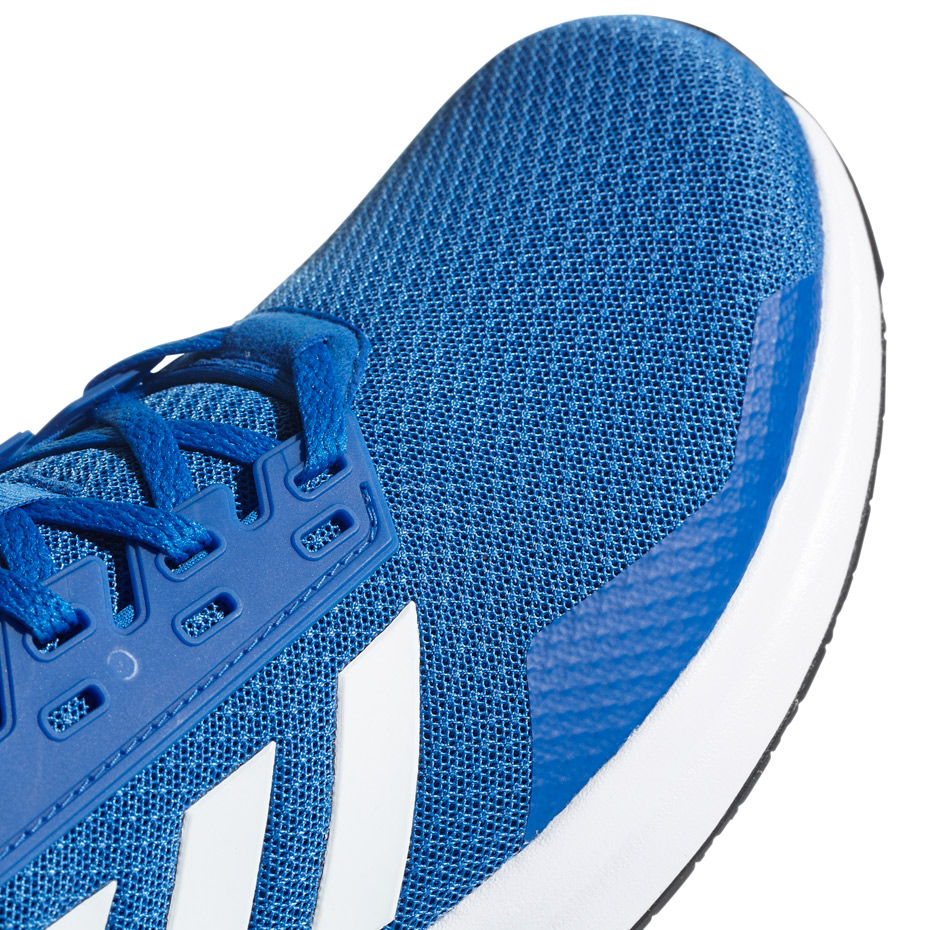 Buty męskie do biegania adidas Duramo 9 niebieskie BB7067 - obrazek 4