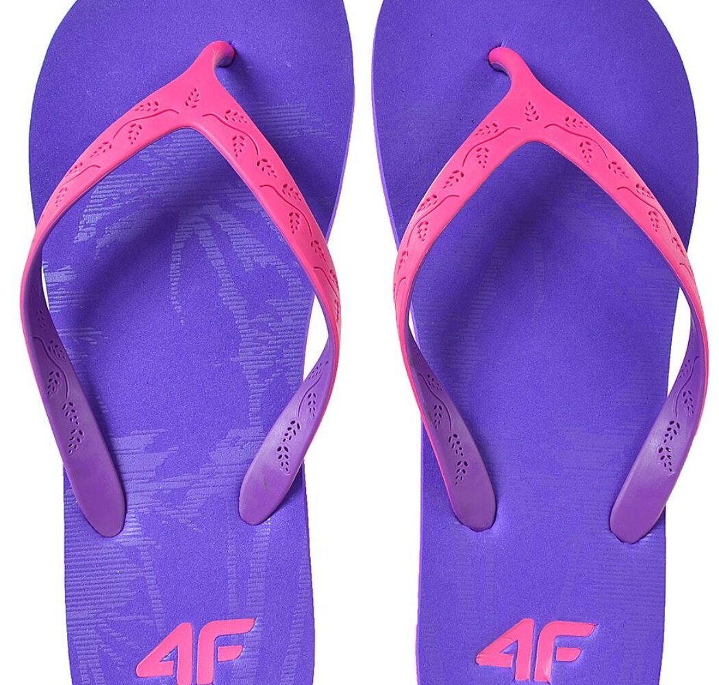 KLAPKI 4F KLD004 fioletowe