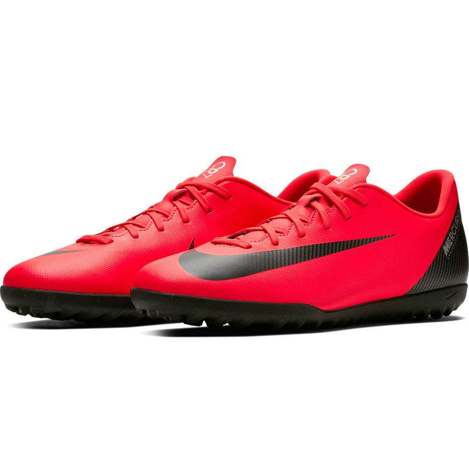 Buty piłkarskie Nike Mercurial Vapor X 12 Club CR7 TF AJ3738 600 - obrazek 4