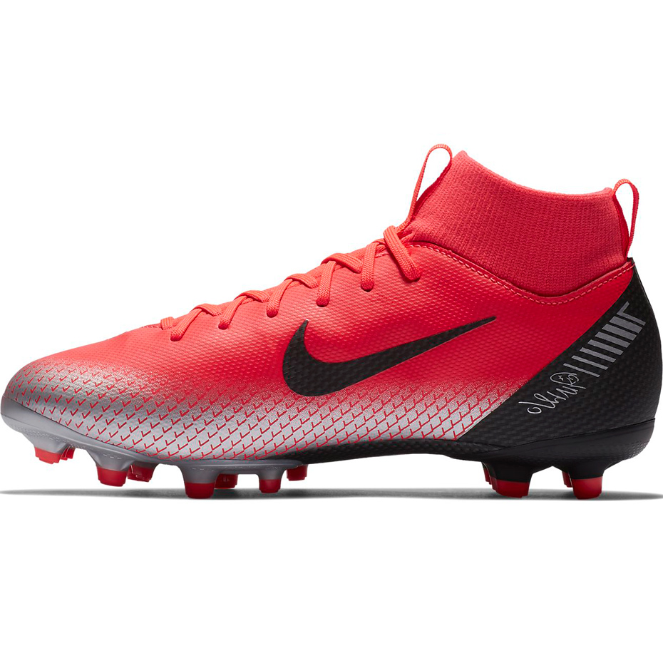 Buty piłkarskie Nike Mercurial Superfly 6 Academy GS CR7 MG JR AJ3111 600 - obrazek 3