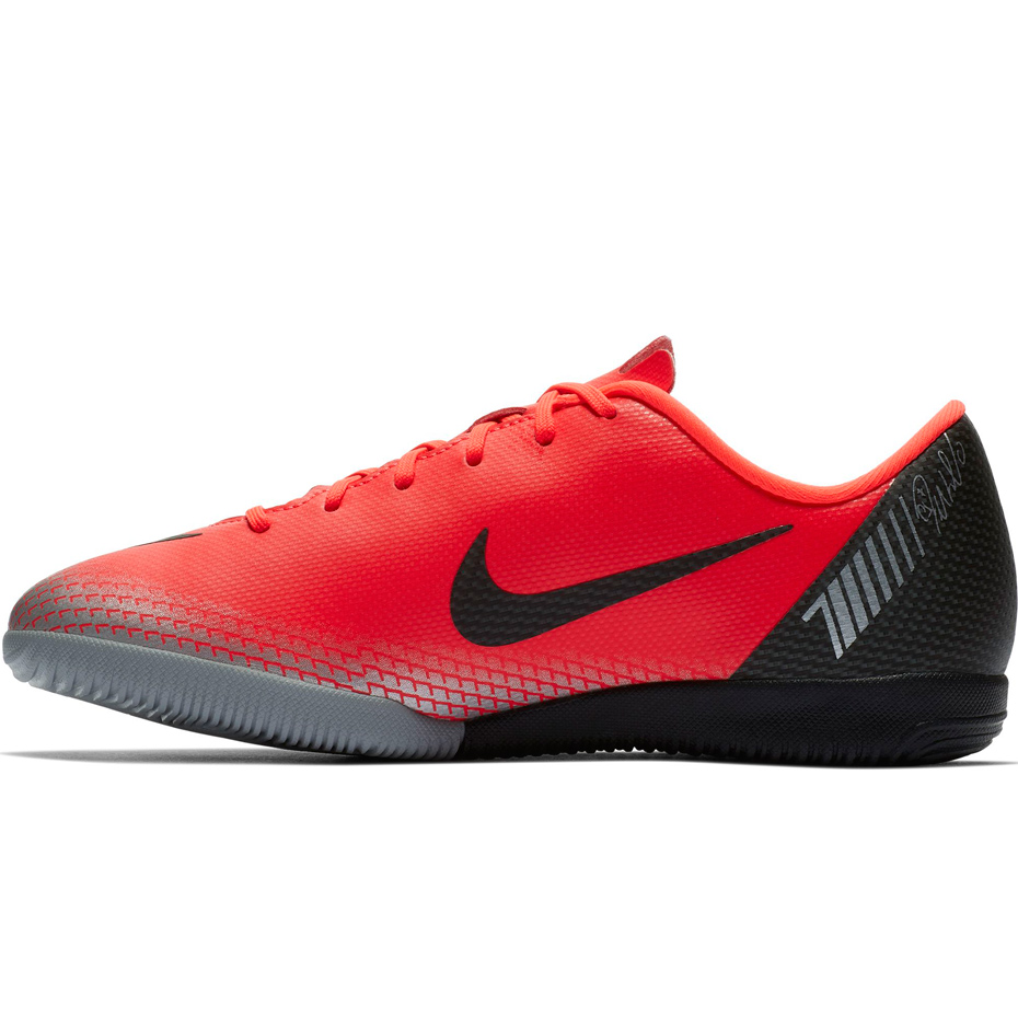 Buty piłkarskie Nike Mercurial Vapor X 12 Academy GS CR7 IC JR AJ3099 600 - obrazek 3