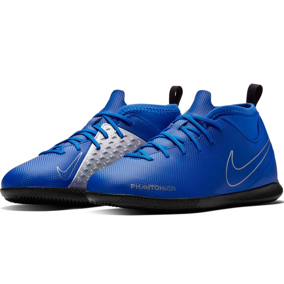 Buty piłkarskie Nike Phantom VSN Club DF IC JR AO3293 400 - obrazek 4