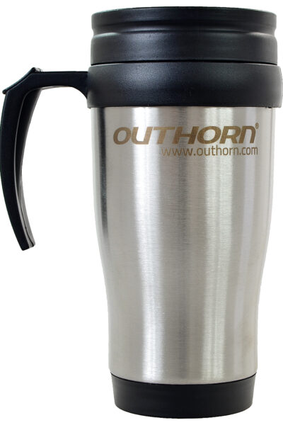 KUBEK TERMICZNY OUTHORN srebrny SSW001