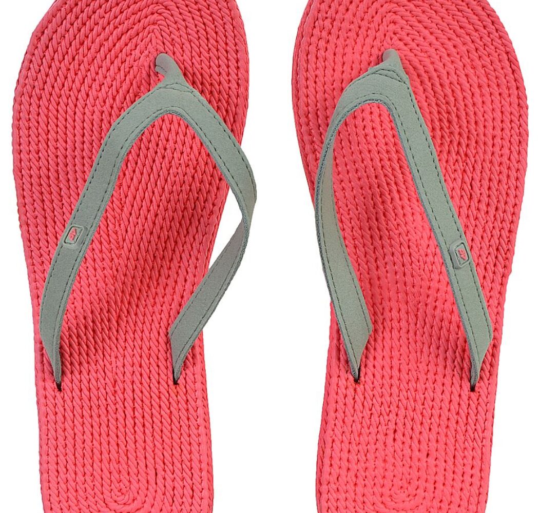 KLAPKI 4F KLD202X neonowy koral sport ROZMIAR 36