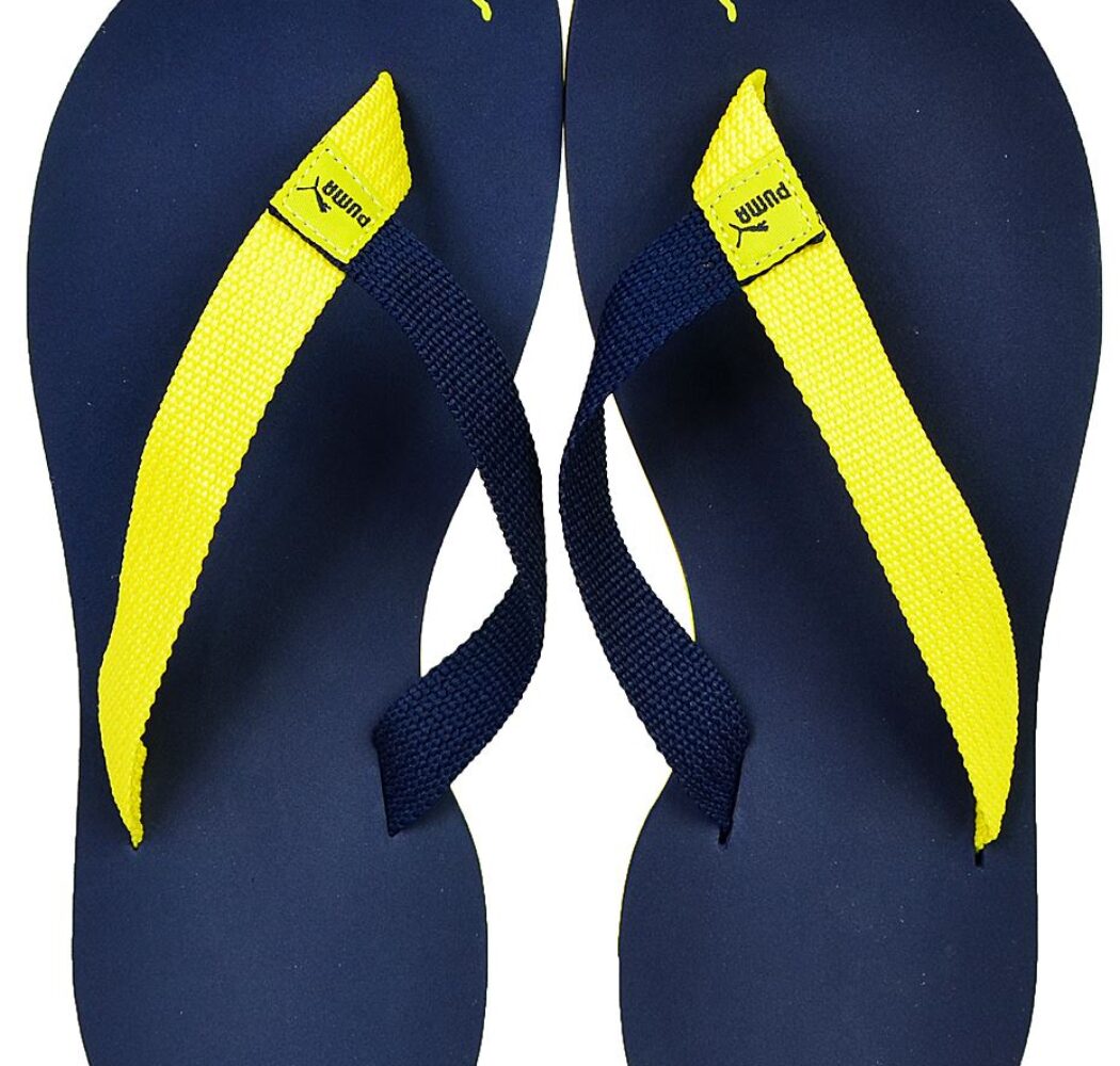 KLAPKI PUMA DEDO II UK granatowo/żółte /187434 12