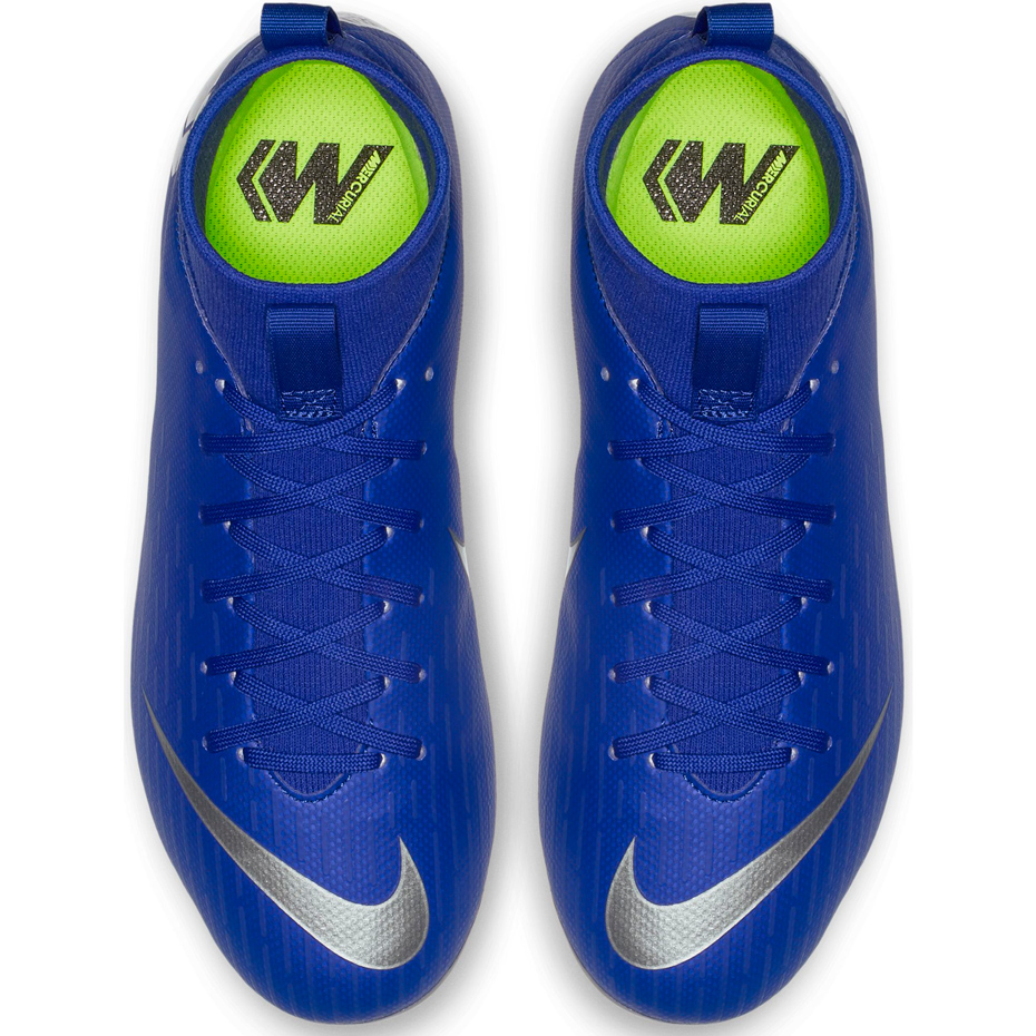 Buty piłkarskie Nike Mercurial Superfly 6 Academy MG JR AH7337 400 - obrazek 2
