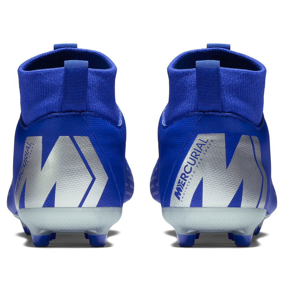 Buty piłkarskie Nike Mercurial Superfly 6 Academy MG JR AH7337 400 - obrazek 5