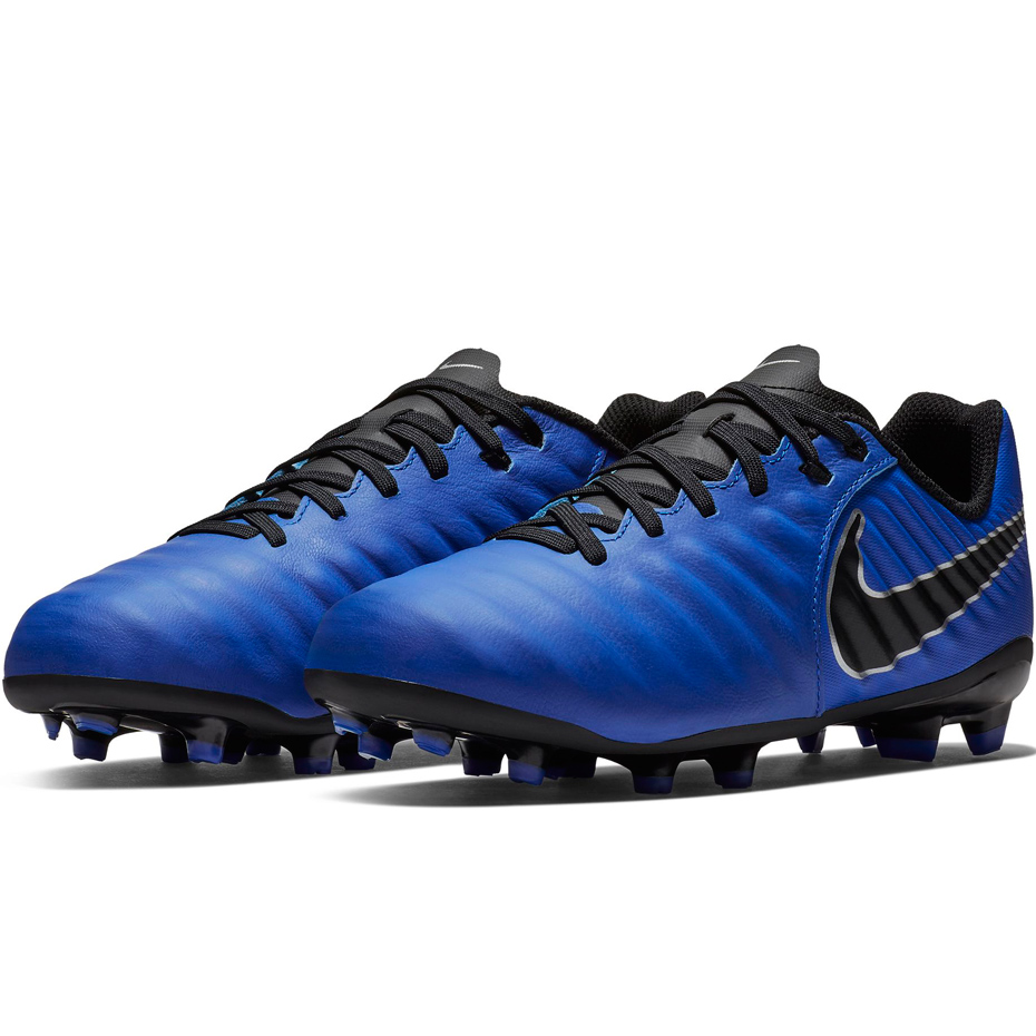 Buty piłkarskie Nike Tiempo Legend 7 Academy MG JR AO2291 400 - obrazek 4