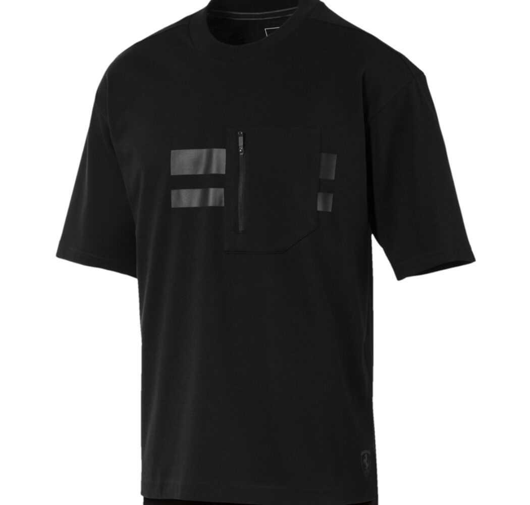 Koszulka męska Puma Ferrari Life Tee czarny 576679 02